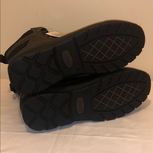 New Men's Khombu Brown Leather Duck Boots - Picture 6 of 13